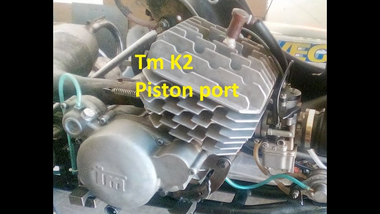 Kart Tm k2 Piston port Prima accensione