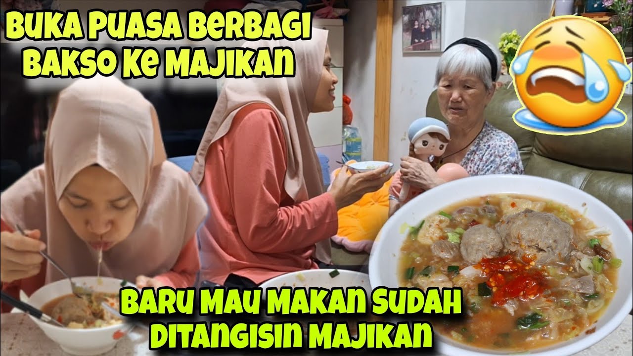 ASTAGHFIRULLAH‼️BARU MAU MAKAN SUDAH DITANGISI MAJIKAN‼️BUKA PUASA MAKAN BAKSO GRANAT