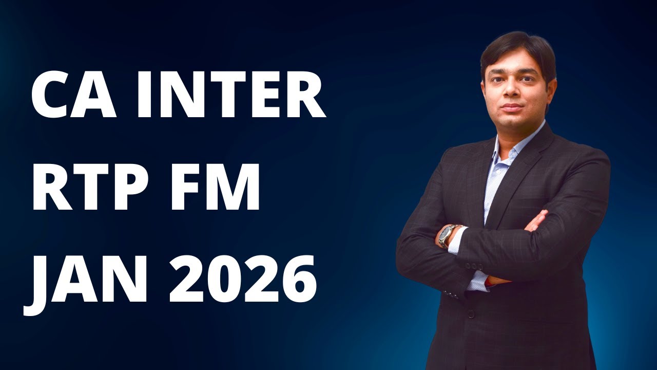 CA INTER FM RTP JAN 26 BY CA NAMIT ARORA SIR