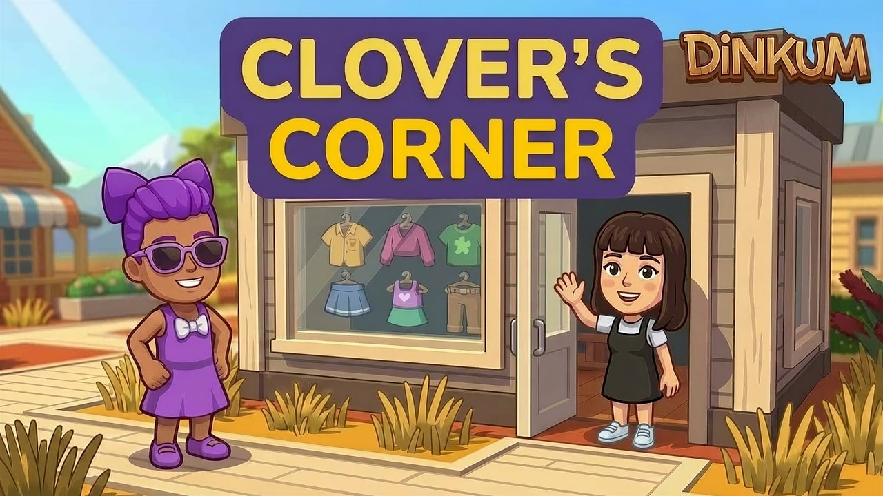 Dinkum Creative Mode | Clover's Clothing Corner!