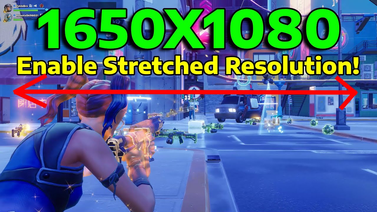 How To Get Stretch Resolution in Fortnite Battle Royale