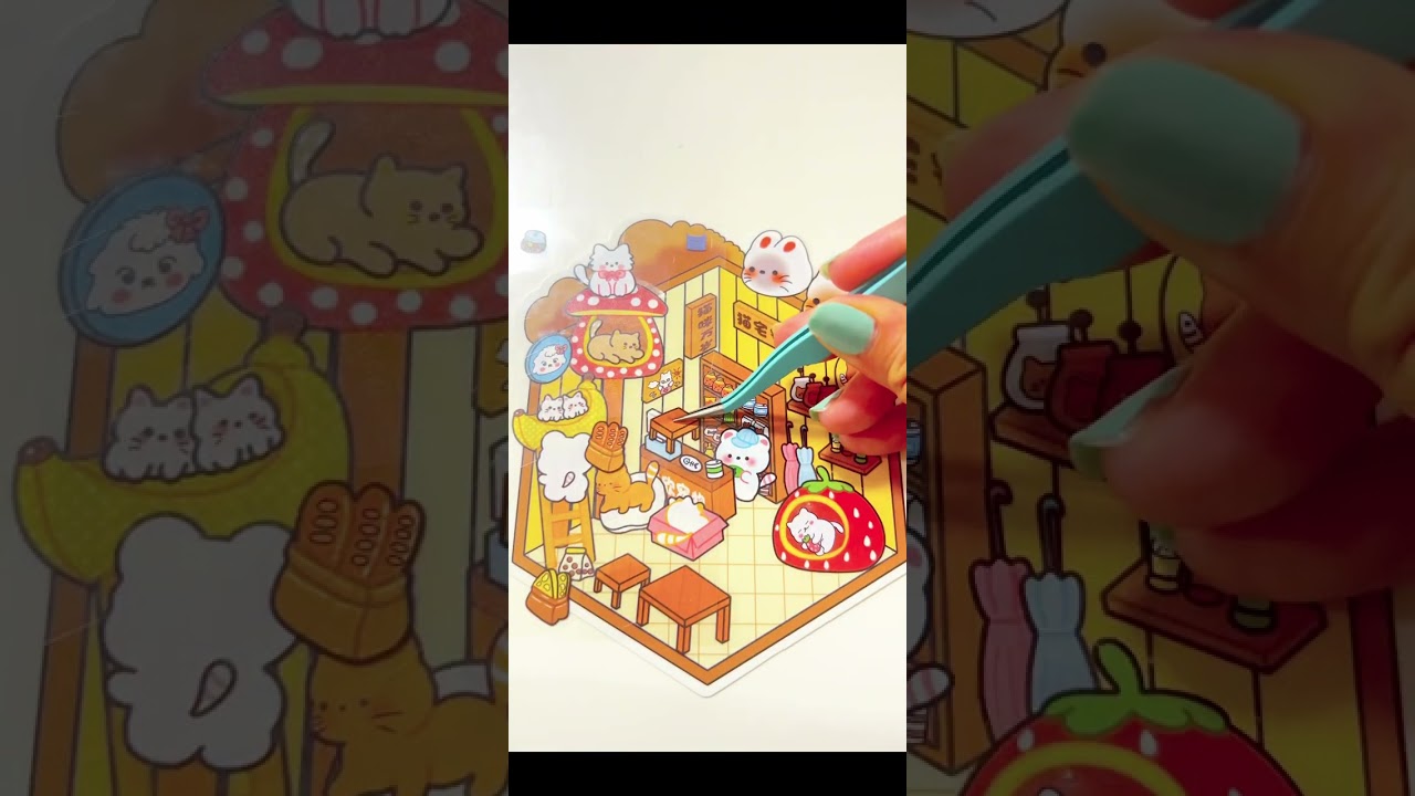 ASMR [ Compilation of 3D Scene Sticker ]  