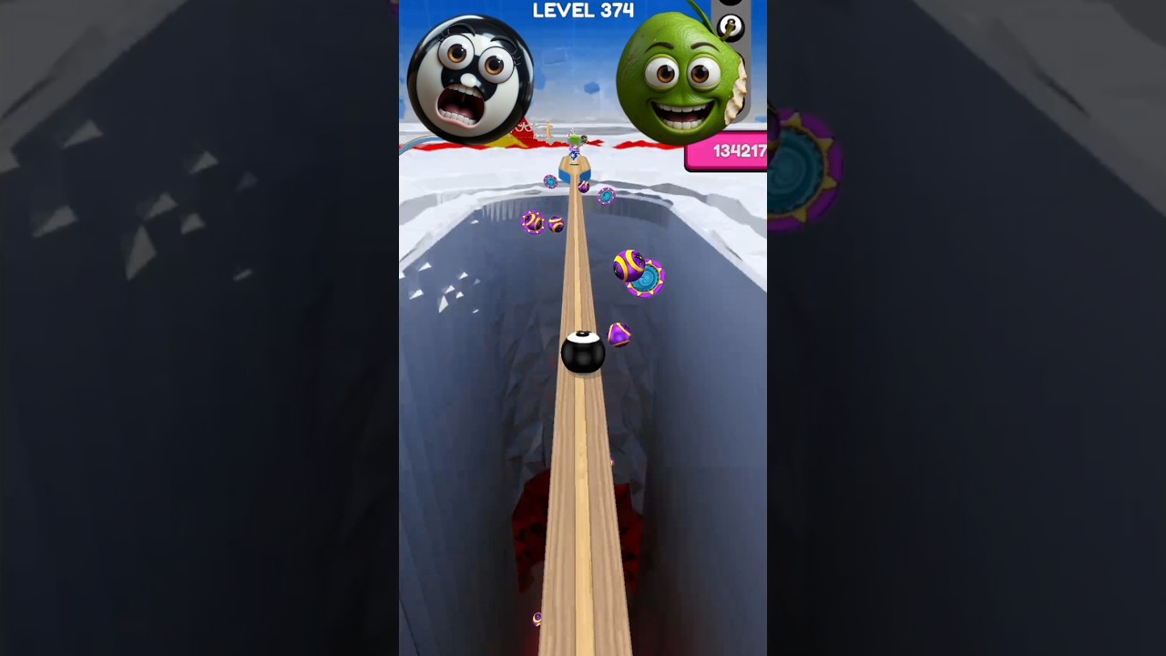 Going Balls Level 374 - Funny Fails & Speedrun Android Gameplay - Mobile Ball Game