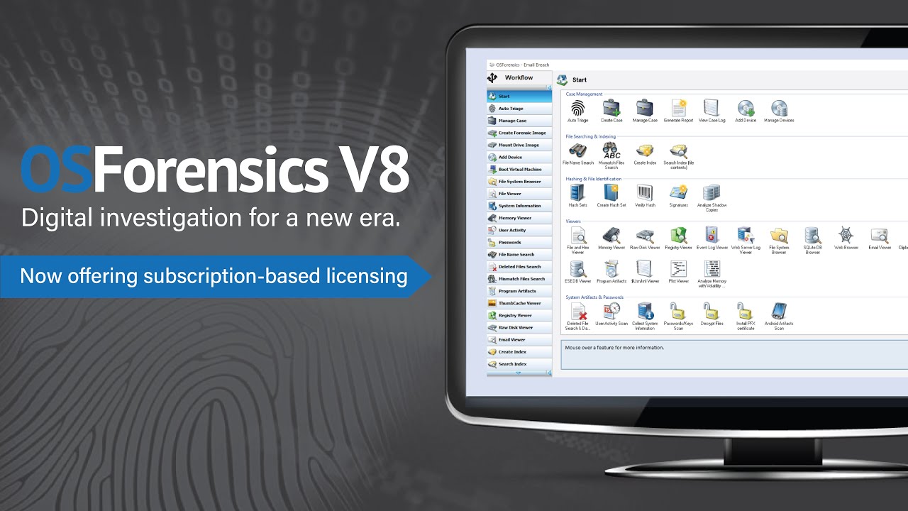 OSForensics V8 by PassMark Software