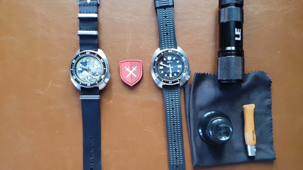 The Captian Willard Homage Battle (Heimdallr 6105 vs Steeldive watch)