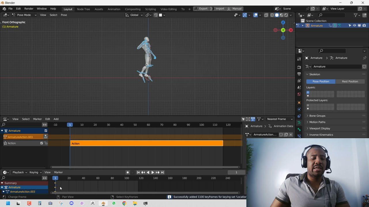 Fixing your motion capture data the right way in Blender