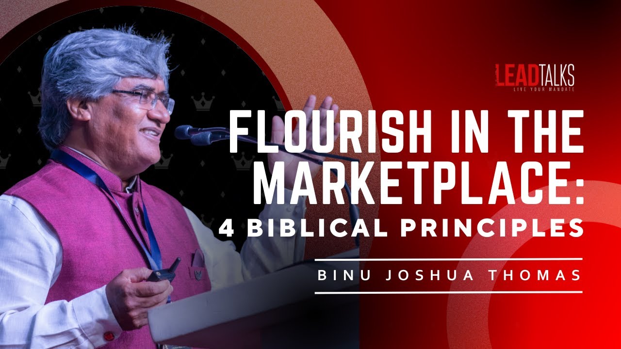 Thriving at Work: Binu Joshua’s Principles for Success | LeadTalks Chennai 2023