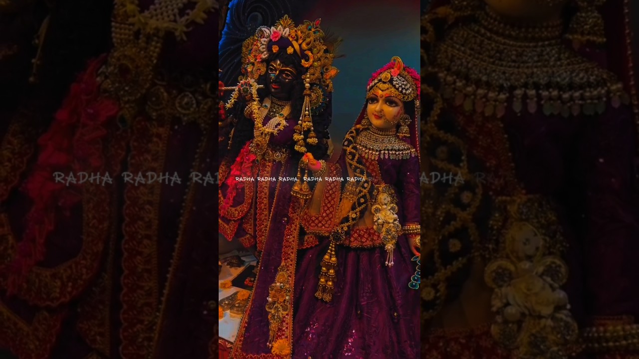SHREE RADHE STATUS NEW 💫 | RADHA RANI STATUS | #trending #radha #radharani #shorts