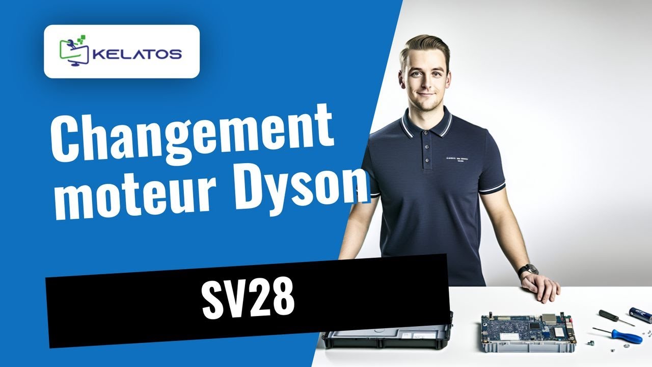 Votre Dyson SV28 fait du bruit ? 🔊 Changement moteur