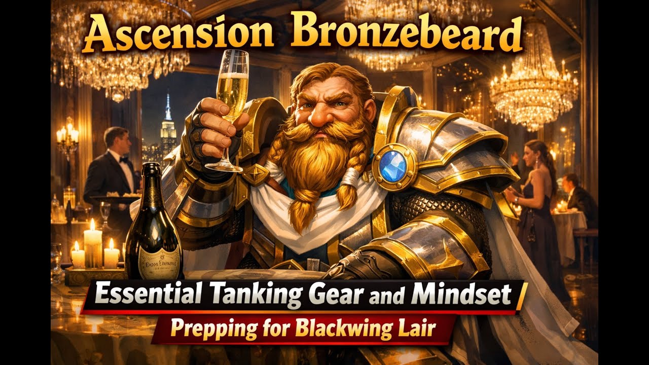 Ascension Bronzebeard: Essential Tanking Gear and Mindset, Prepping for Blackwing Lair