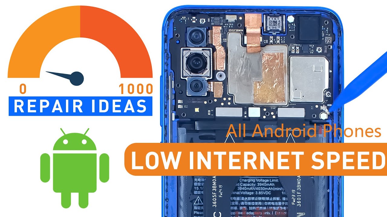 How To Fix All Android Phones Slow Downloading  - Why Your Phone Has Low Internet Speed-Repair Ideas