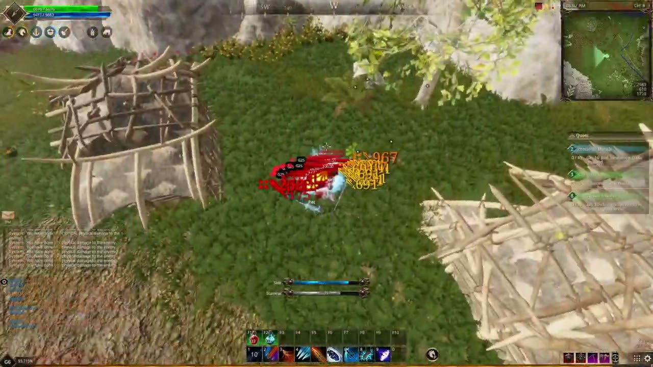 The Quinfall Spear Perma CC rotation