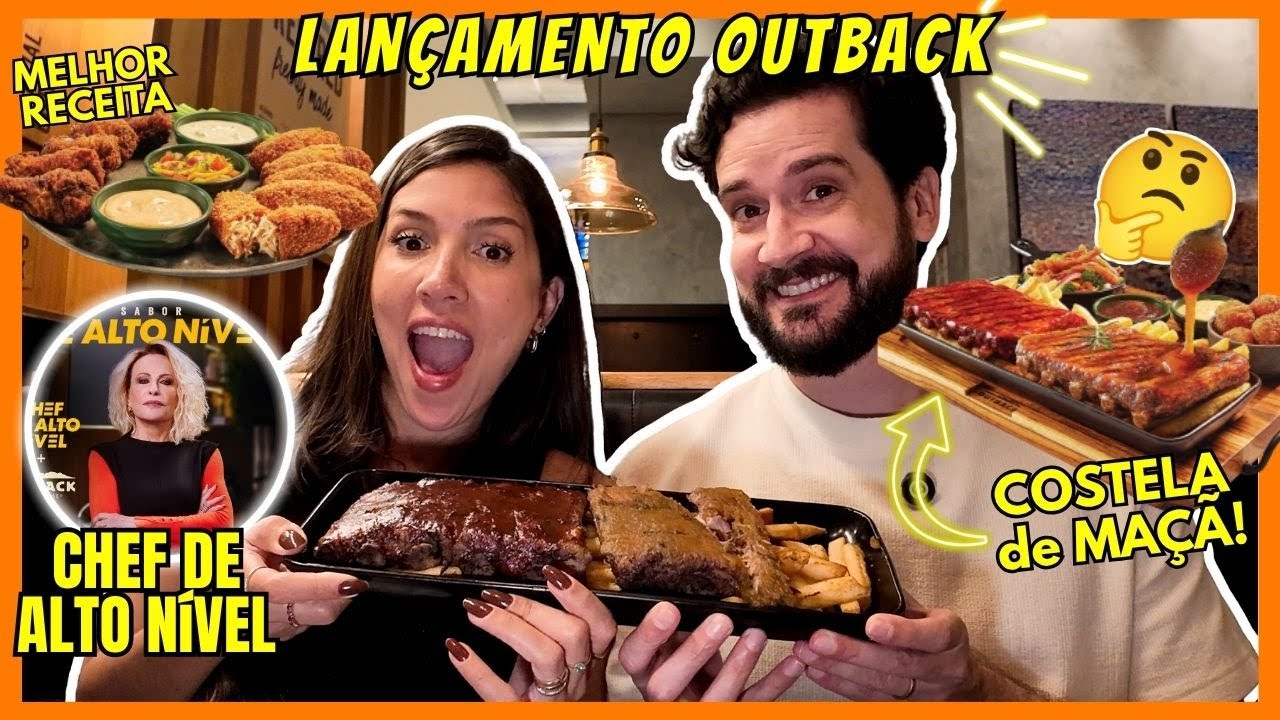 LANÇAMENTOS do OUTBACK + REALITY da GLOBO l SERÁ que SÃO BONS MESMO? PRIMEIROS do BRASIL a PROVAR!