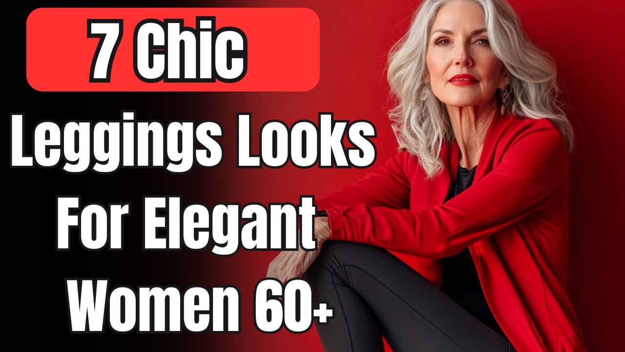 7 Chic Leggings Outfits for Women Over 60  Elegant, Flattering & Effortlessly Polished
