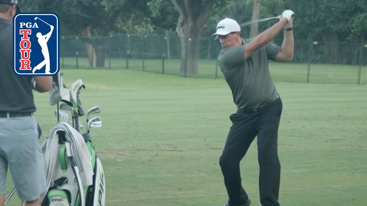 Phil Mickelson’s full range session at the Charles Schwab Challenge 2021