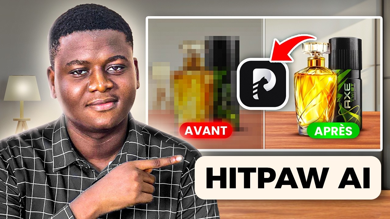 Améliore tes créatives publicitaires grâce à l'IA (Hitpaw Fotorpea)