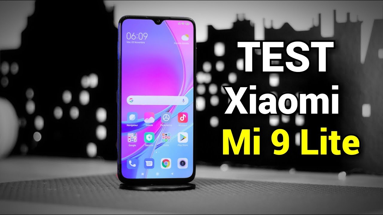 TEST du Xiaomi Mi 9 Lite - smartphone