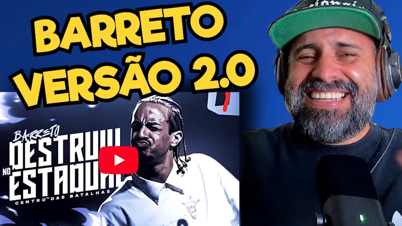 O BARRETO DESTRUIU NO ESTADUAL! 🔥 Psicologia Rap React