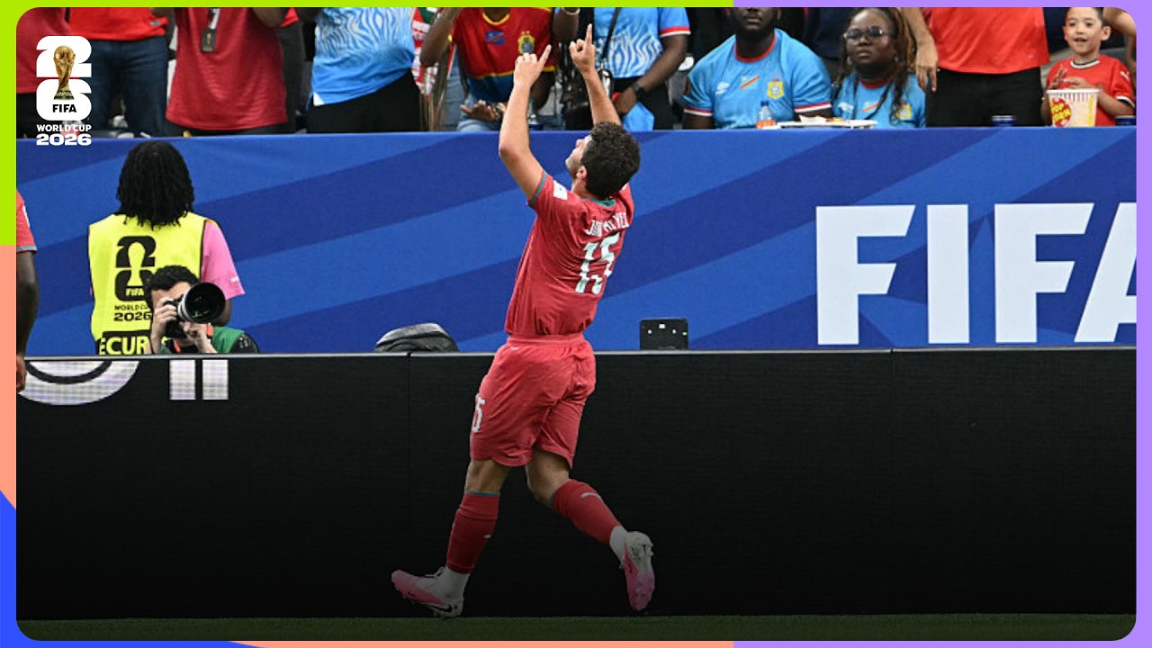 Jo&atilde;o Neves Goal | Portugal v Congo DR | FIFA World Cup 2026&trade;
