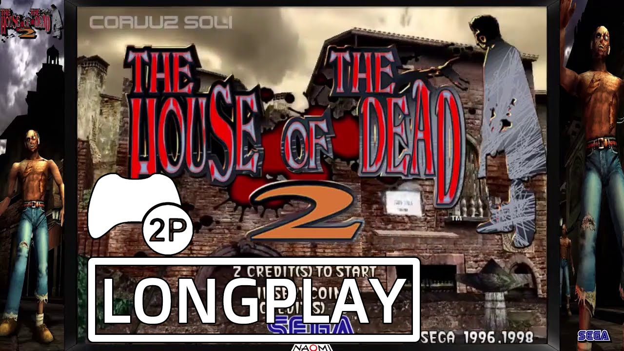 The House of the Dead 2 (Arcade - SEGA Naomi) Longplay - 2 Players | CorvuzSoli & @ParanormalJRNeblig