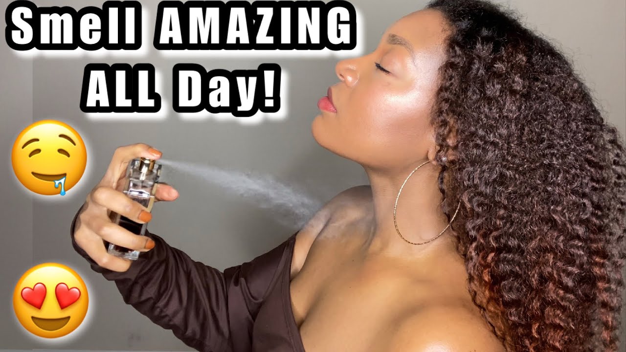 How To Apply Perfume To Smell Good ALL DAY! Show Us Your Sprays Tag|How I Moisturize & Where I Spray