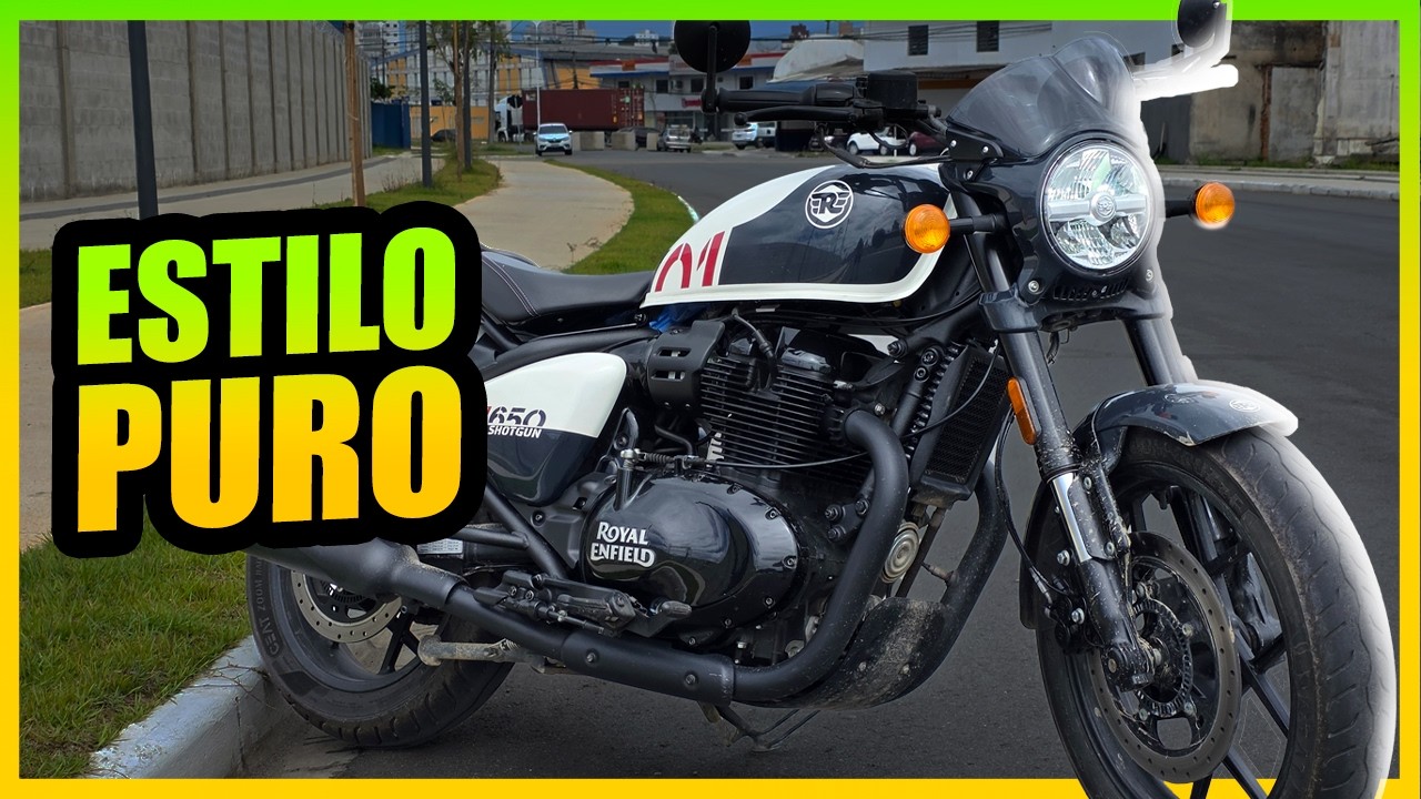PRIMEIRO ROL&Eacute; NA NOSSA NOVA SHOTGUN 650 2026 *ESSA MOTO FICOU IRADA*