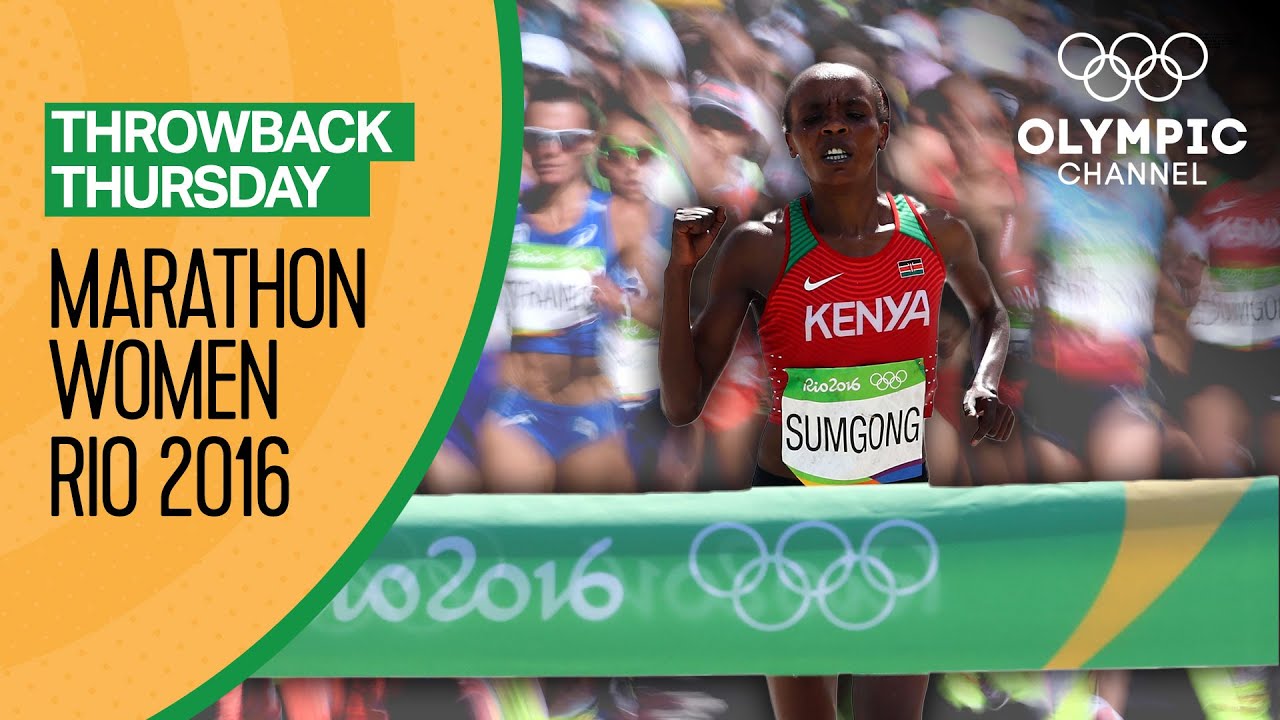 Women's FULL Marathon - Rio 2016 Replay | Throwback Thursday