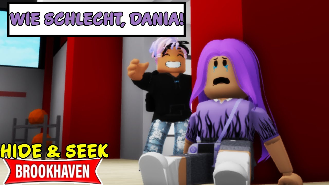 EINFACHSTE CHALLENGE bei Hide And Seek jemals! Hab Dania immer gefunden [Roblox Brookhaven 🏡RP]