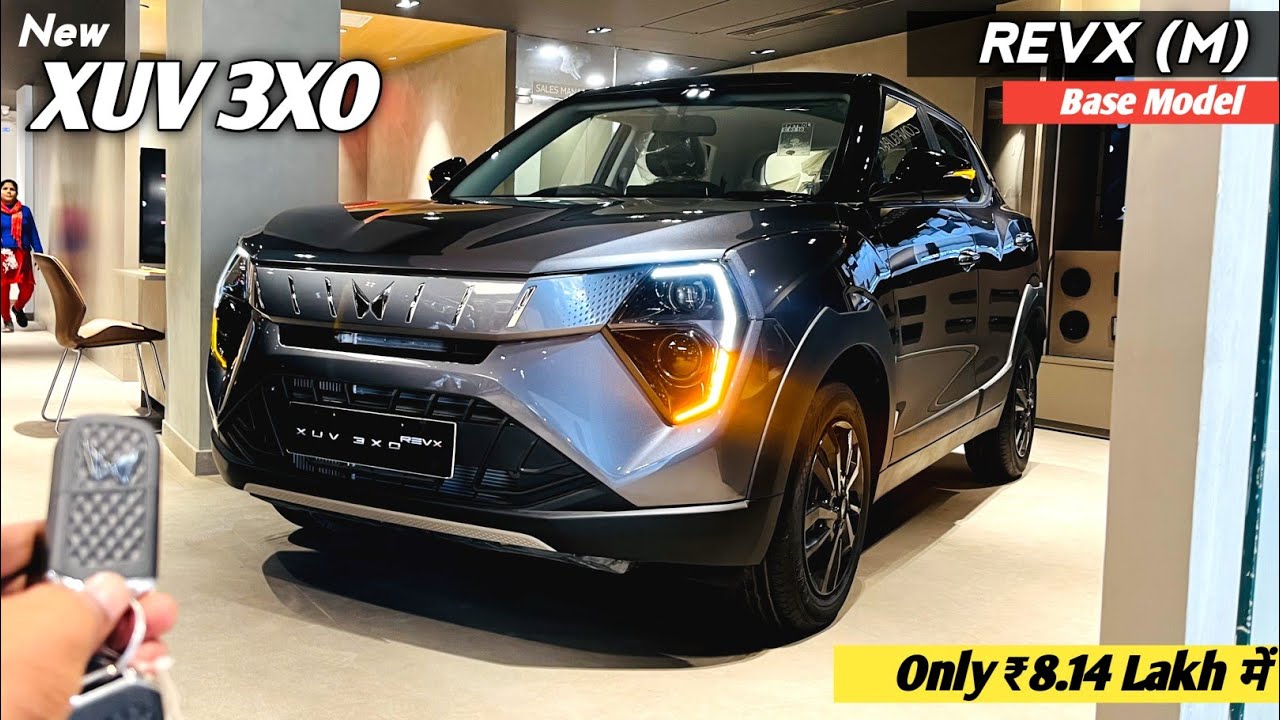 Новый Mahindra XUV 3XO RevX (M) Base 2026 ❣️| Если у вас базовая модель, то это как версия RevX E...