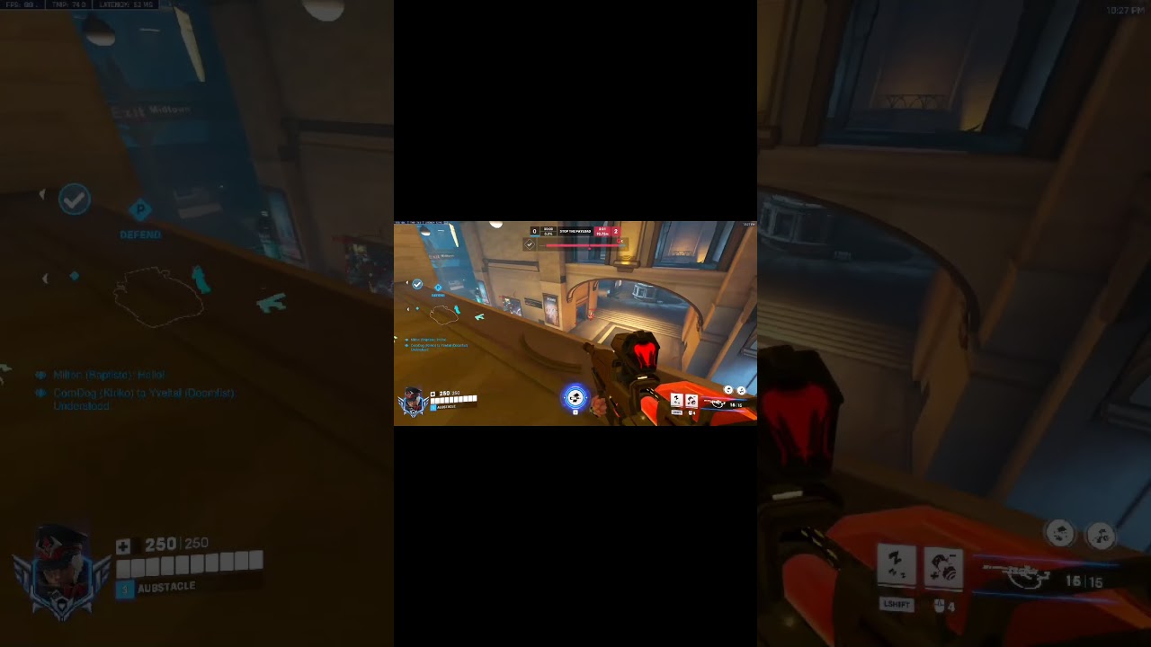 PRESSURE OUTPUT+POSITIONING= RANK #educationalgaming #overwatch2 #gamer #gaming #overwatchclips