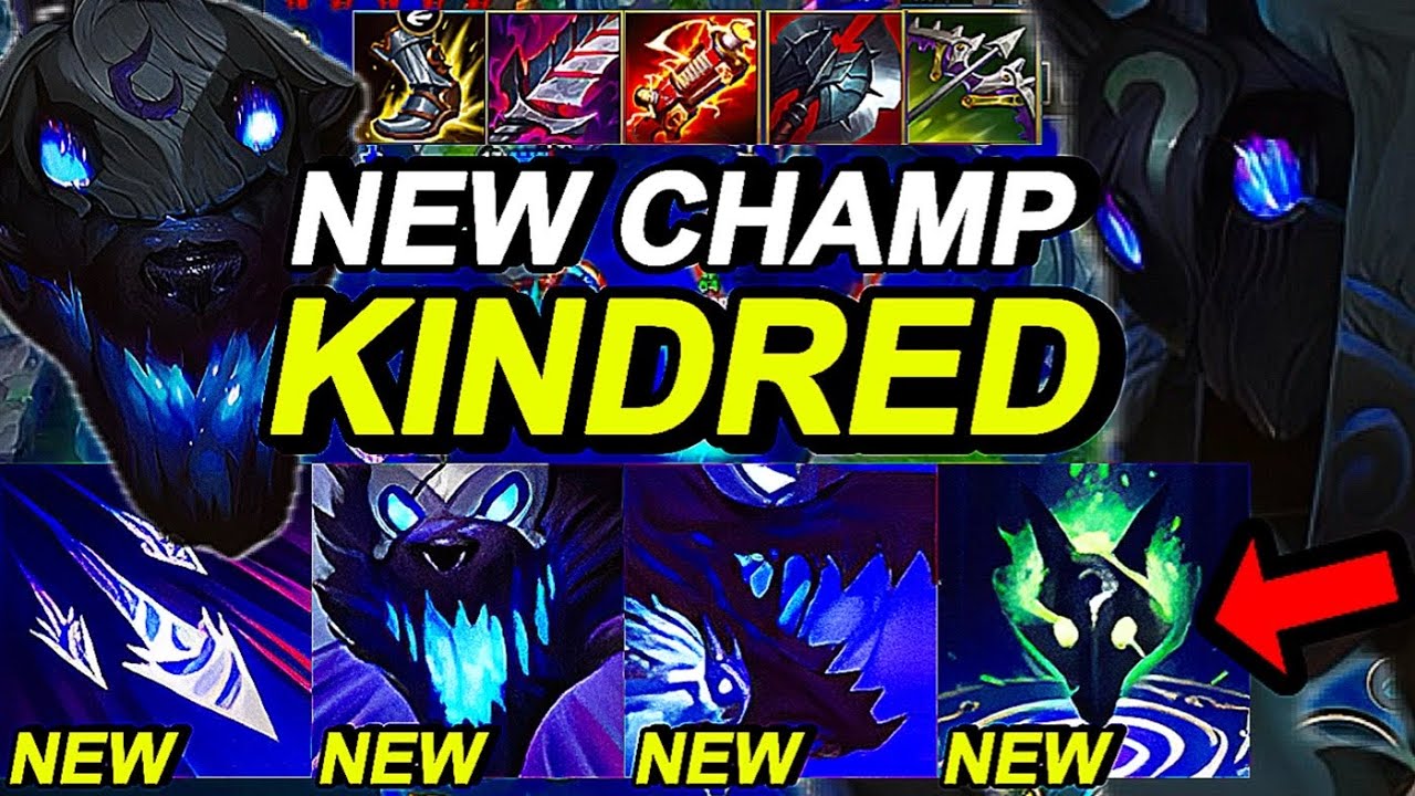 Wild Rift China New Kindred Jungle - Challenger Kindred Gameplay - China Best Build Runes