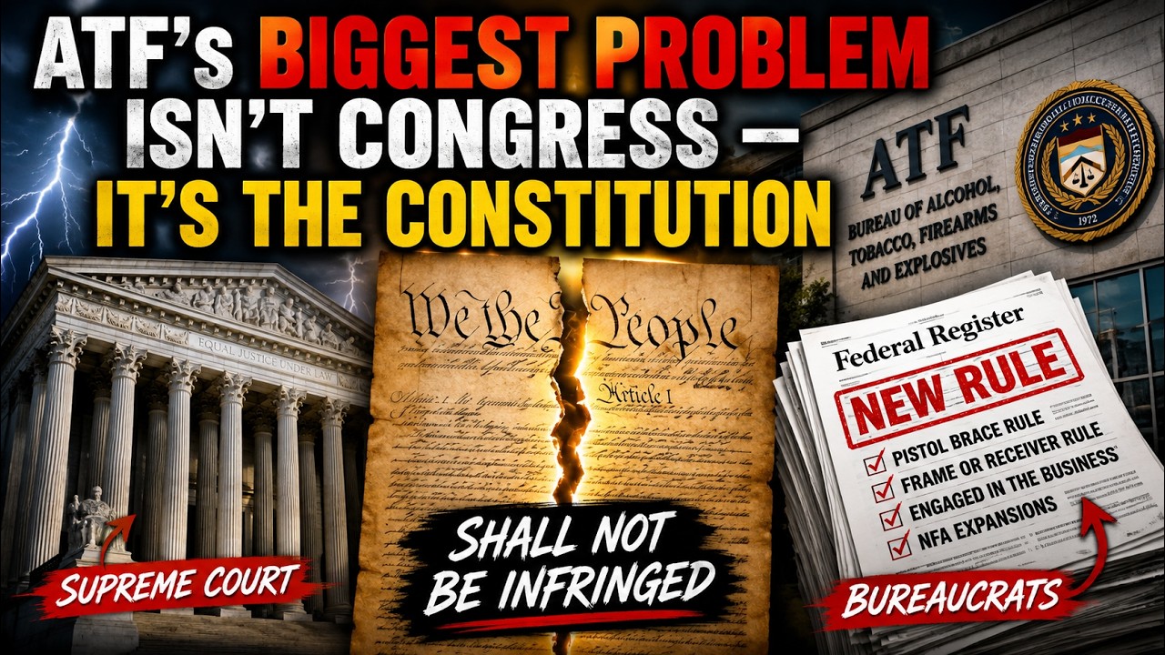 You NEED To Know THIS! ATF&rsquo;s Biggest Problem Isn&rsquo;t Congress &mdash; It&rsquo;s the Constitution
