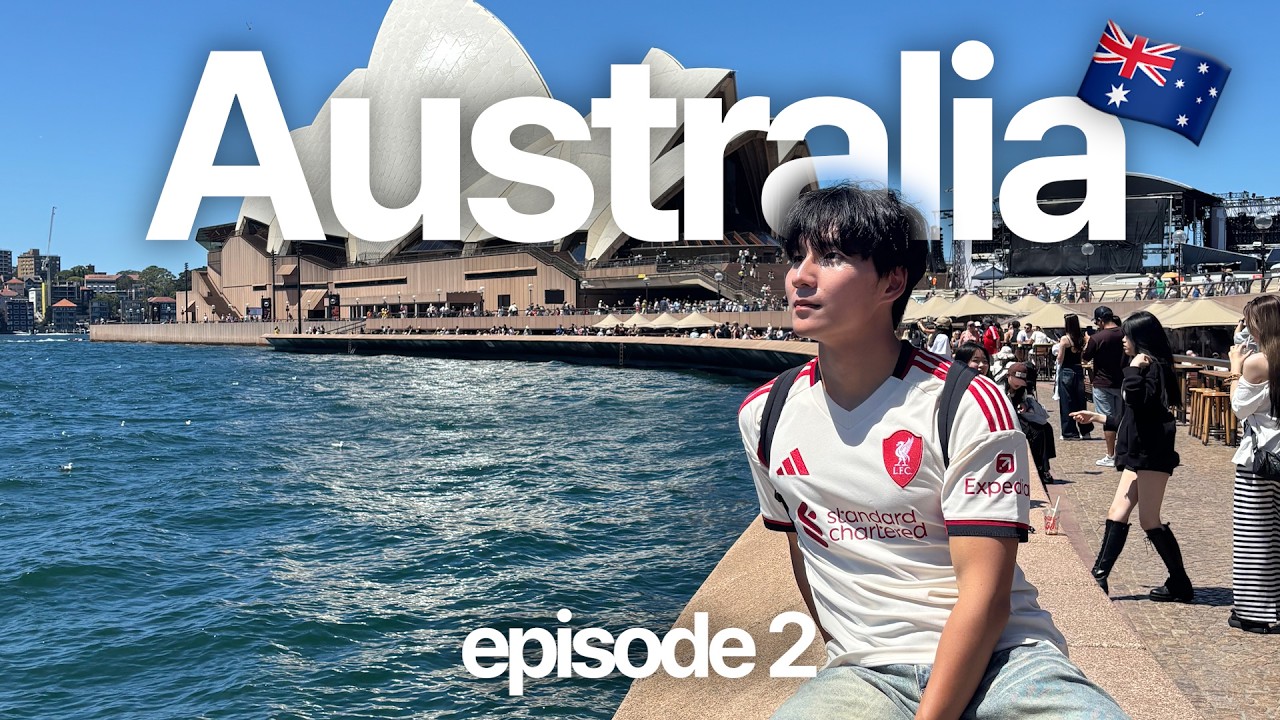 [vlog] 호주 2주차가 말아주는 시드니 여행 같이 가실 분 ? 🇦🇺✈️