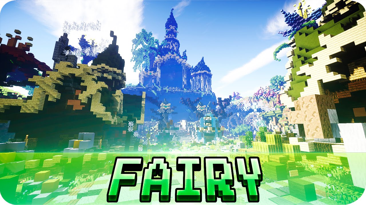 Minecraft - The Fairy City - Map w/ Download