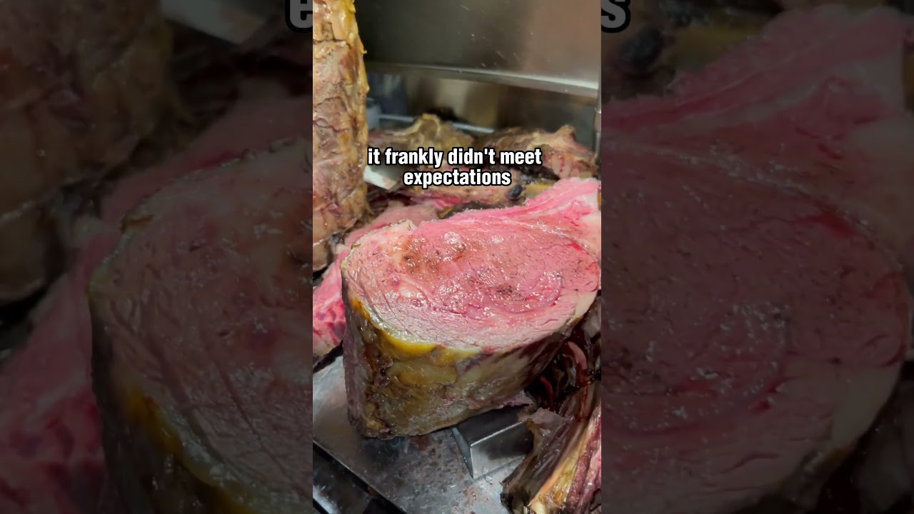HISTORIC Prime Rib at Lawry's