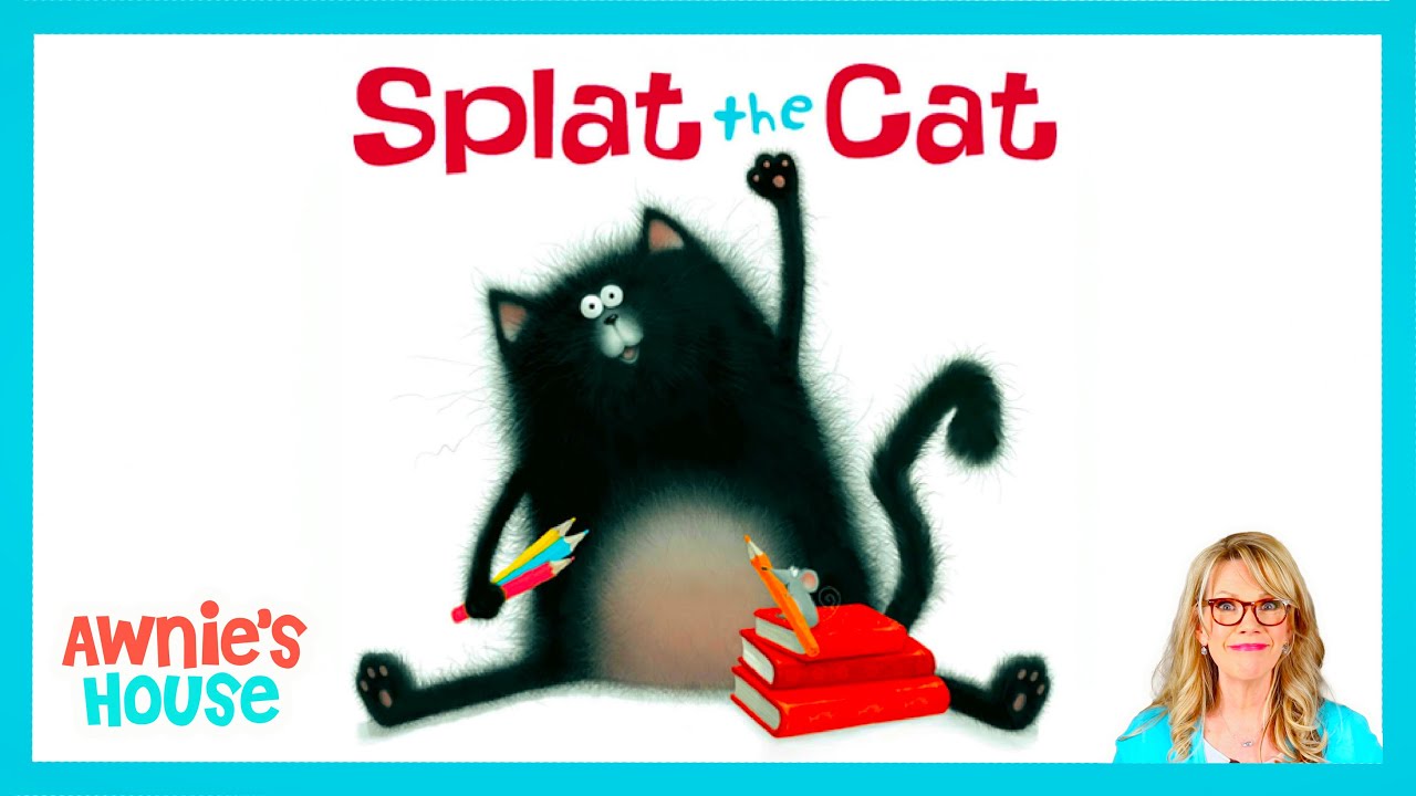 SPLAT THE CAT First Day of School! 📚 Kids Book Read Aloud by Awnie