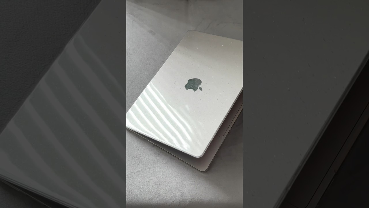 new case for my macbook air!💖 #unboxing #unboxingvideo #macbook #accessories ✨💻