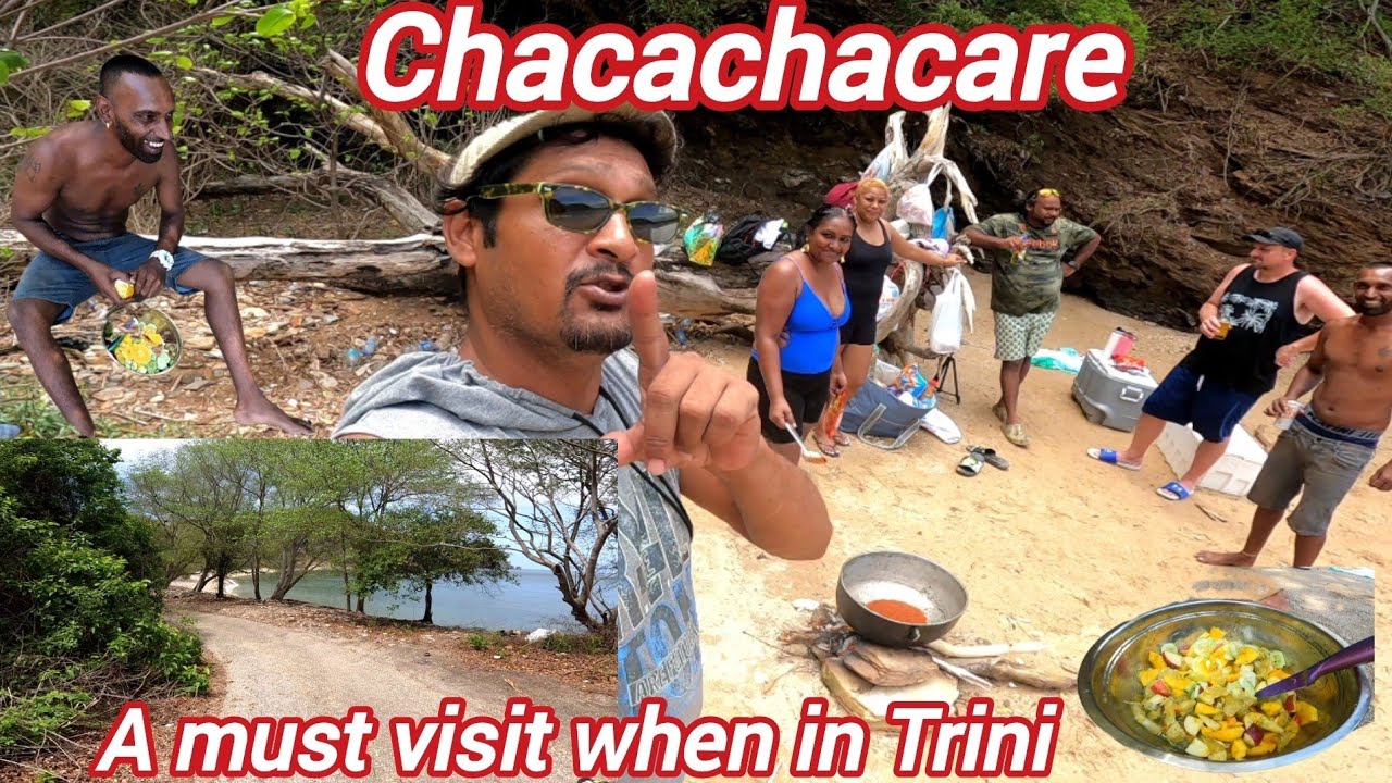 How Trinis lime Exploring /Cooking palau on a deserted island.