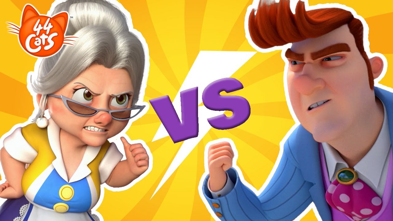 44 Kedi | Büyükanne Pina VS Winston: Nihai hesaplaşma! Kim kazanacak?