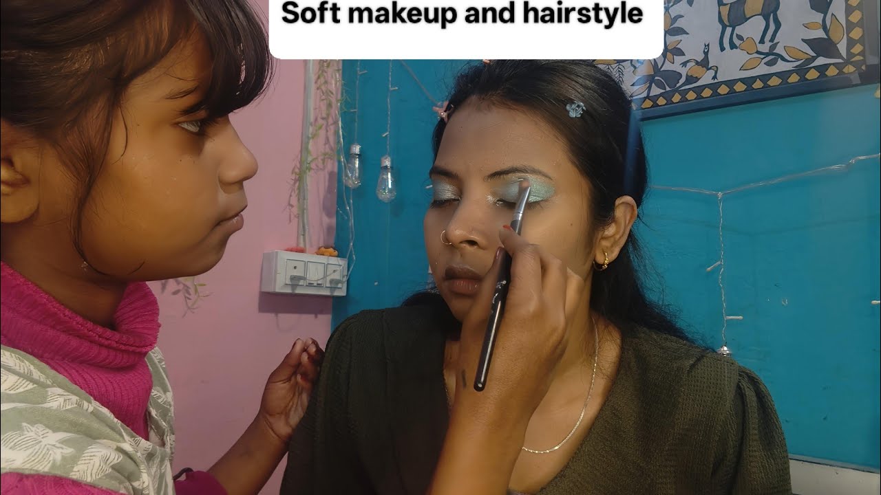 Soothing Makeup & Hairstyling by Ananya | Relaxing ASMR Experience 💄✨