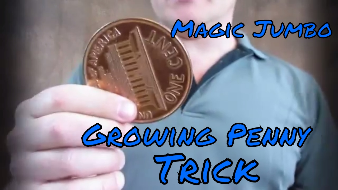 Jumbo Coin Magic Trick