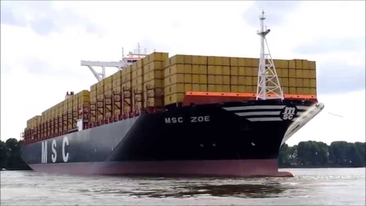 Erstanlauf || MSC ZOE || Hamburg || 01.08.2015