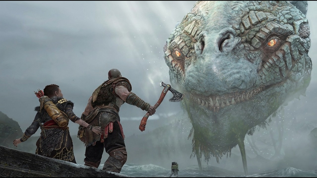 PART 10 : WTF is this creature | This game is insane | God Of War | No fight | exploring new places