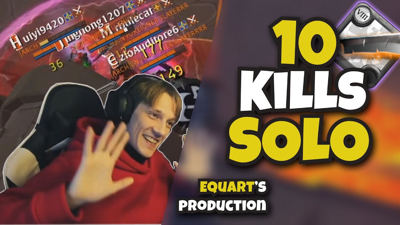 Killing💀10 Divers SOLO during ONE FIGHT!⚔️PvP in MMORPG Albion Online