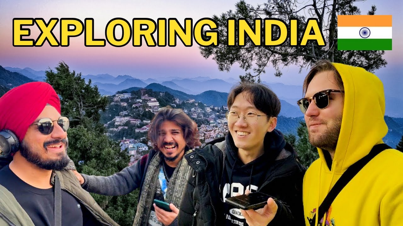 Foreigners explore Uttarakhand, India 🇮🇳🏔️ | India Vlog