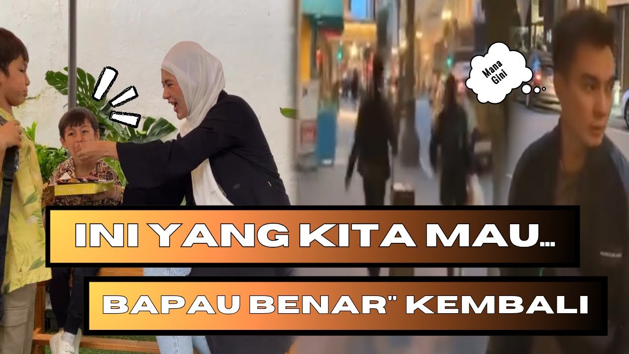 INI YANG KITA SEMUA MAU, ALHAMDULILLAH PAULA DAN BAIM BENAR-BENAR BERSATU LAGI...