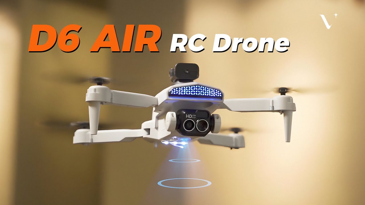D6 AIR Dual Camera Quadcopter RC Drone