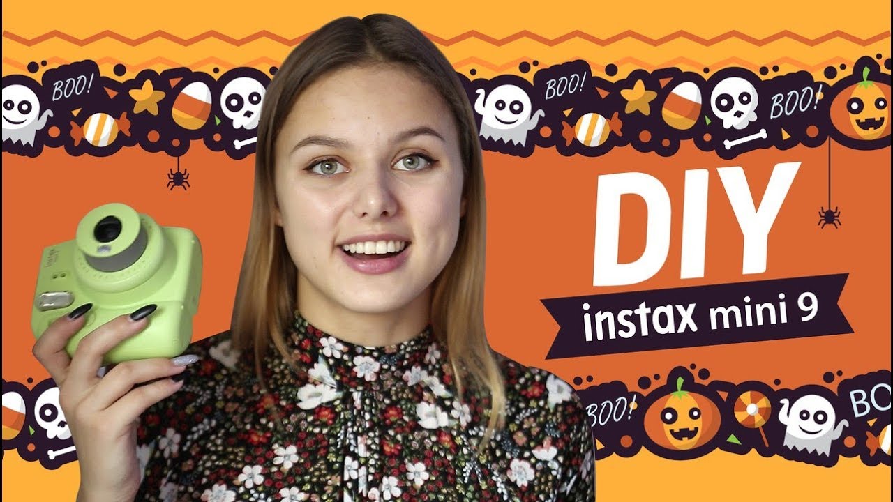Halloween с Instax mini 9 😈 5 ошибок при съемке