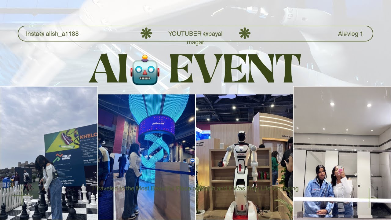 Visited #ai event #trending #vlog #viral #event #technology #ideas #visit 