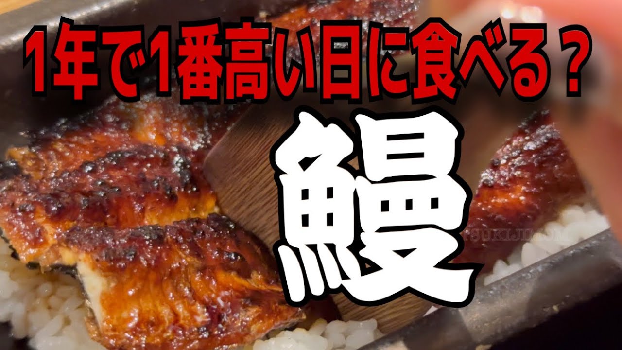 【土用の丑の日】東京駅の高級鰻重！一年で一番うなぎが高い日、やすく鰻を食べる方法をプロに聞く！#土用の丑の日 #うなぎ #東京駅